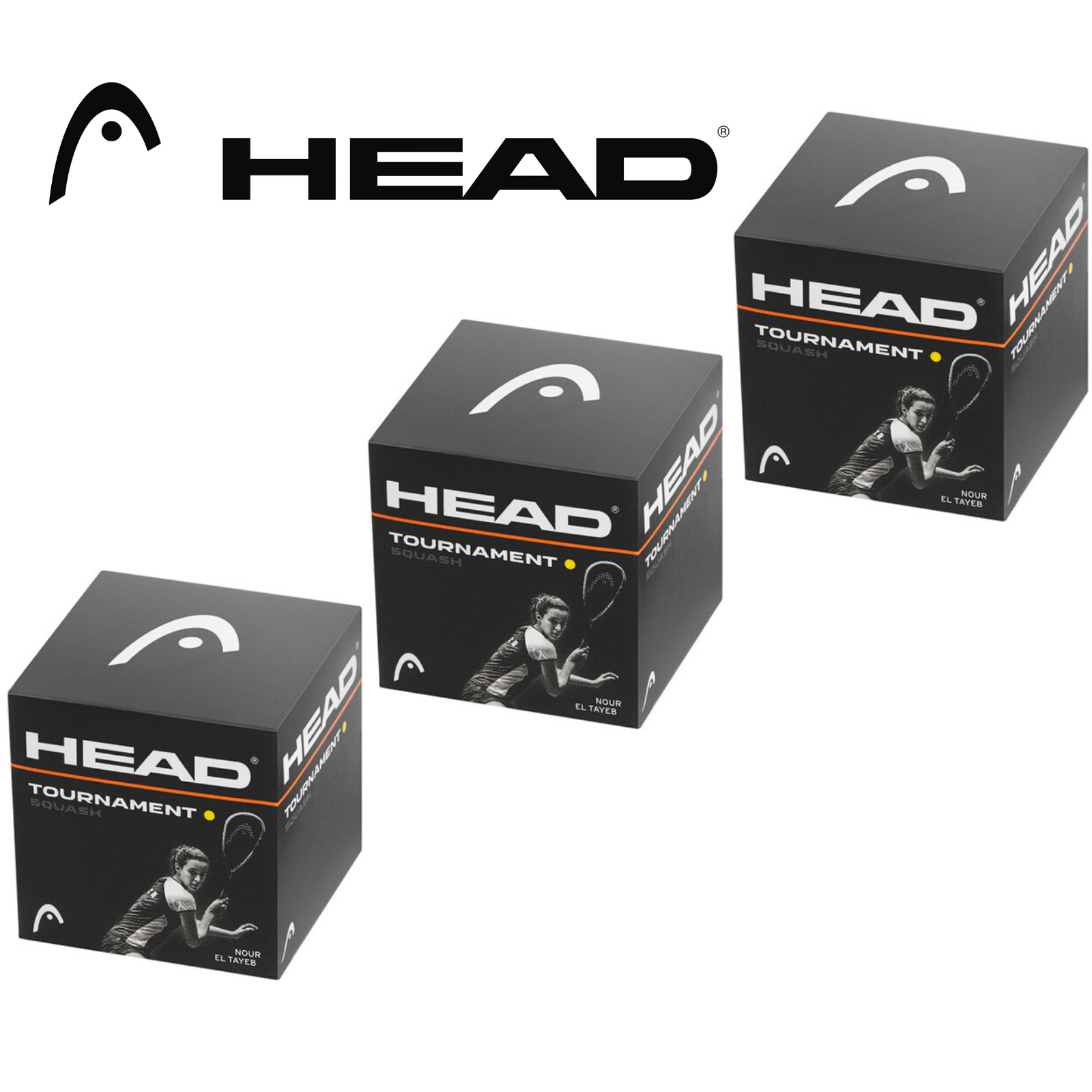 HEAD Tournament Squash Ball Advanced Training Competition - 3 Balls - Image 2