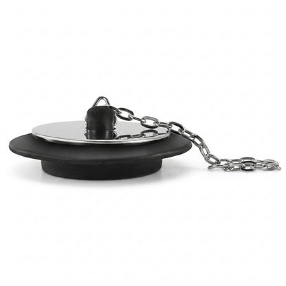 40mm Sink Plug w/ Stainless Steel Chain for Kitchens or Bathrooms