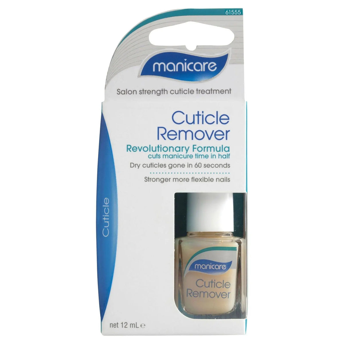 Manicare 12ml Cuticle Remover Flexible Nail Manicure Pedicure Grooming - White - Image 2