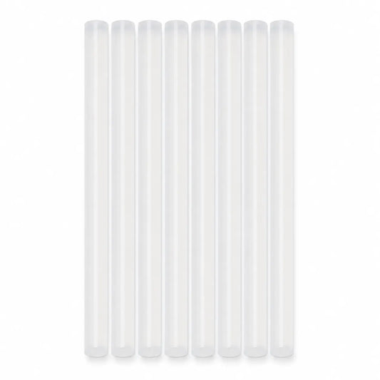 8x Clear Hot Melt Glue Sticks Adhesive Craft Glue Gun (1.1x15cm)