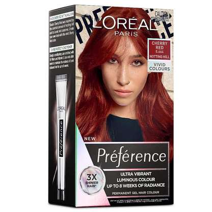 LOreal Paris Preference Vivids Permanent Hair Colour Cherry Red 5.664 - Image 2