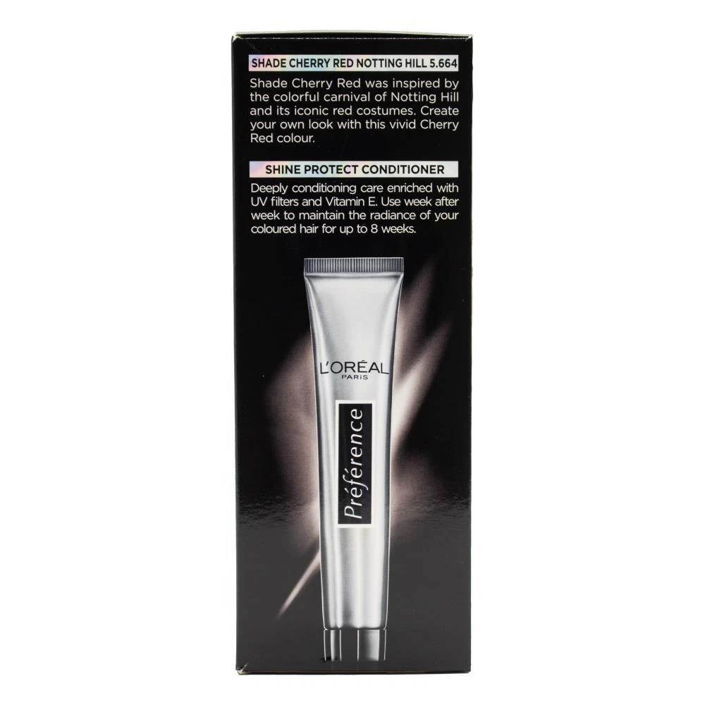 LOreal Paris Preference Vivids Permanent Hair Colour Cherry Red 5.664 - Image 7