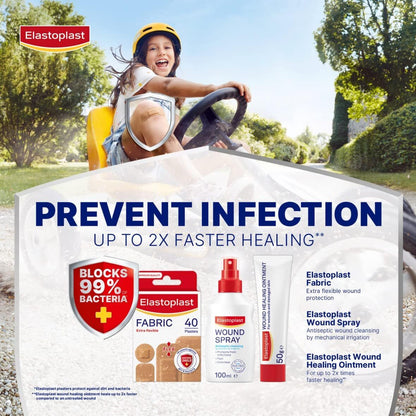 Elastoplast Fabric Extra Flexible Plaster, Pack of 40 - Image 4