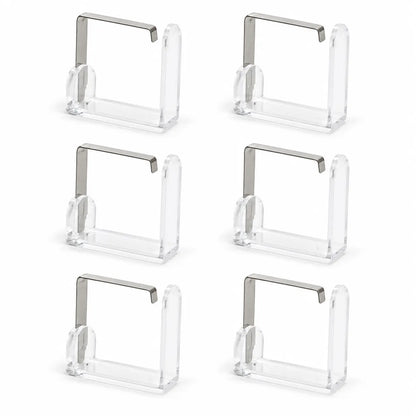 6x Table Cloth Holders Clips Desk Cover Clamp - Image 2