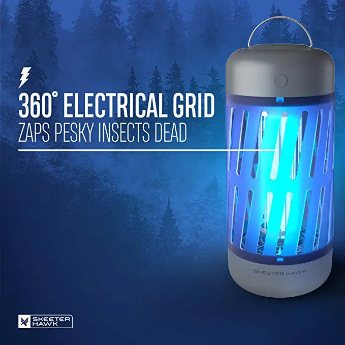 Skeeterhawk Electric Mosquito Bug Zapper & Lantern w/ UV Light - Image 3