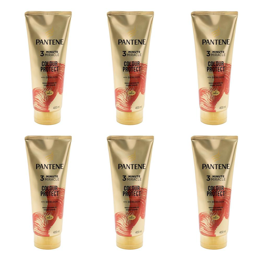 6x Pantene 400ml 3 Minute Miracle Colour w Oxiblock Intensive Conditioner - Image 2