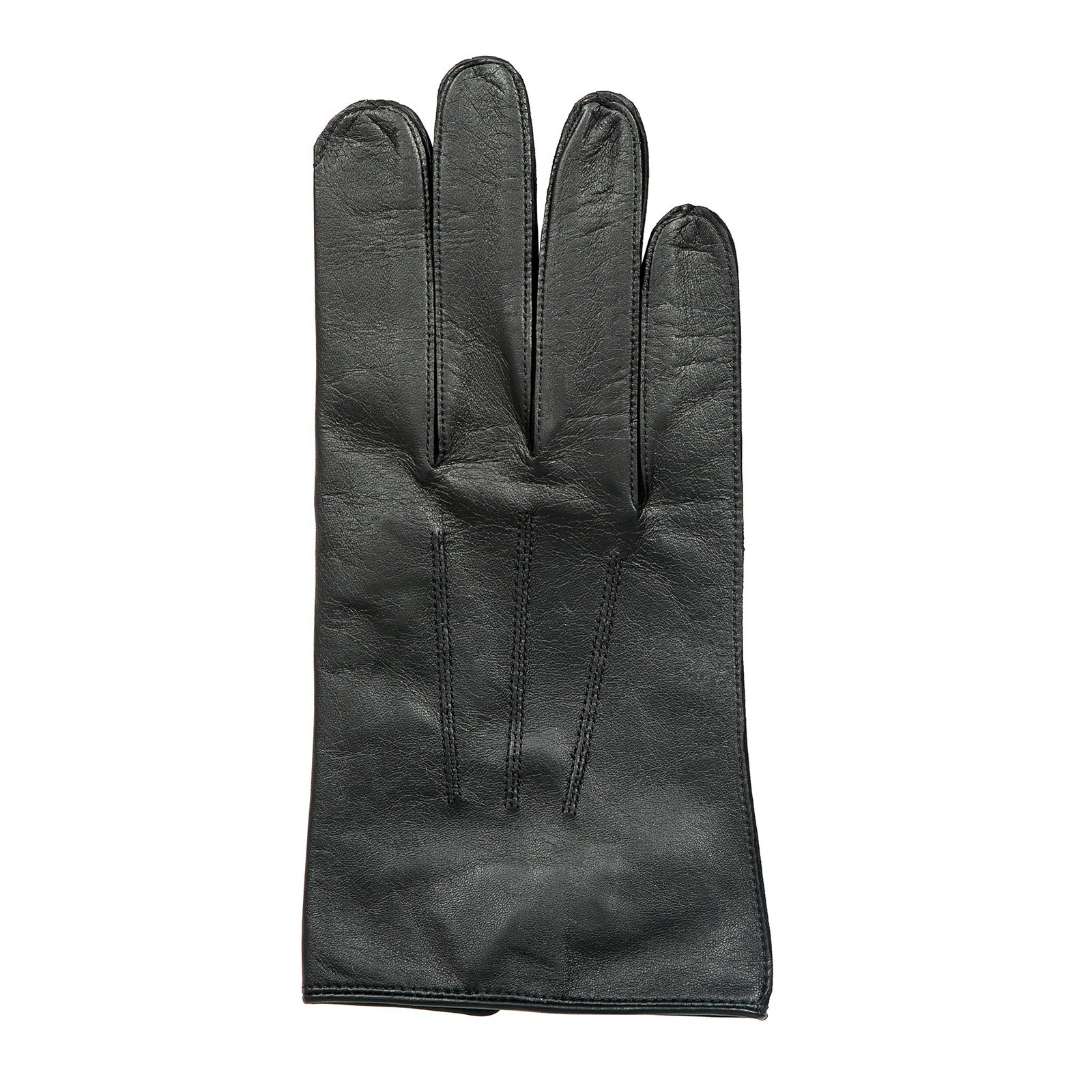 Dents Mens Sandhurst Three-Point Leather Unlined Officers Gloves in Black - 7.5 - Image 9