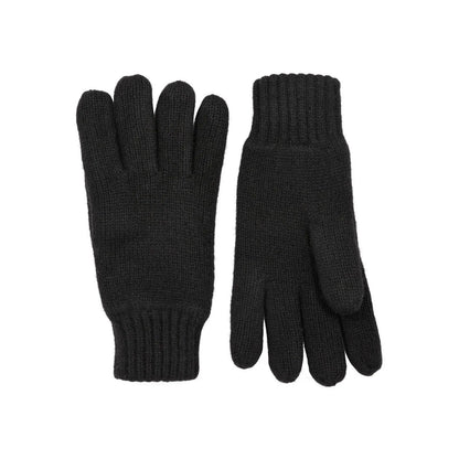 DENTS 3M Thinsulate Mens Wool Knit Gloves With Rib Cuff Warm Winter - Black - Image 4