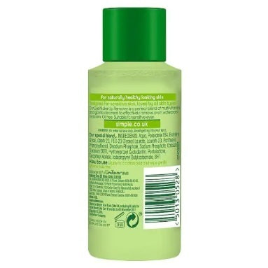 Simple 50ml Kind to Sensitive Skin Soothing Facial Toner 100% Alcohol Free - Image 3