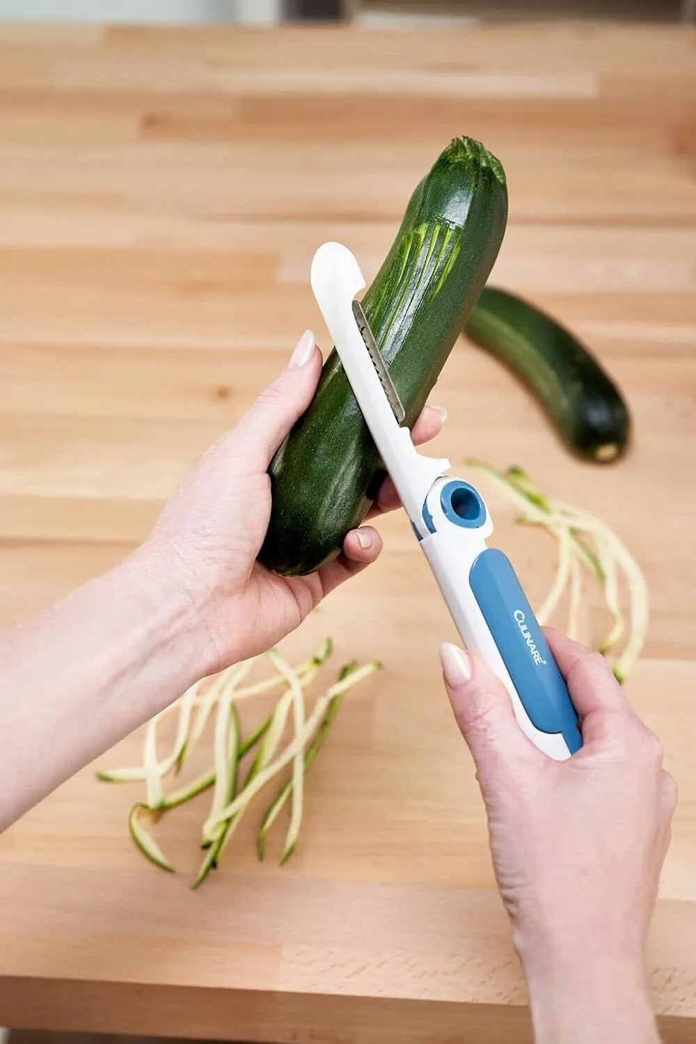 Culinare 13cm 3-in-1 Multi-Purpose Vegetable Fruit Peeler Knife Kitchen Cooking - Image 2