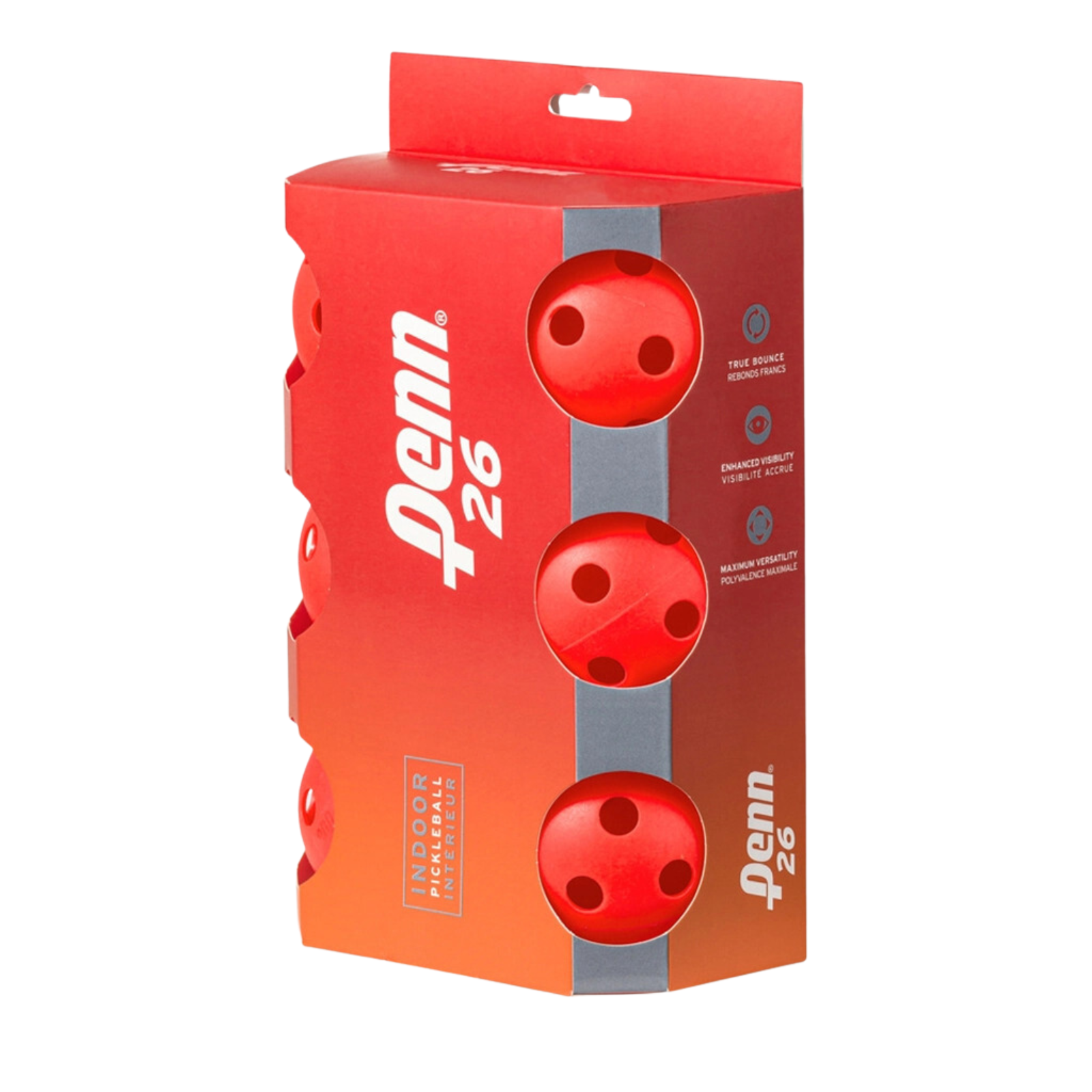 PENN 26 Indoor Pickleball Balls - 1 Pack of 6 Balls - Image 2