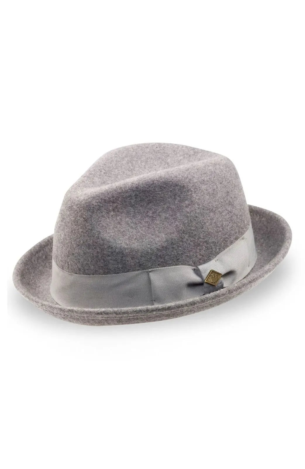 Goorin Bros Brothers Rude Boy Wool Fedora Hat - Grey - Image 2