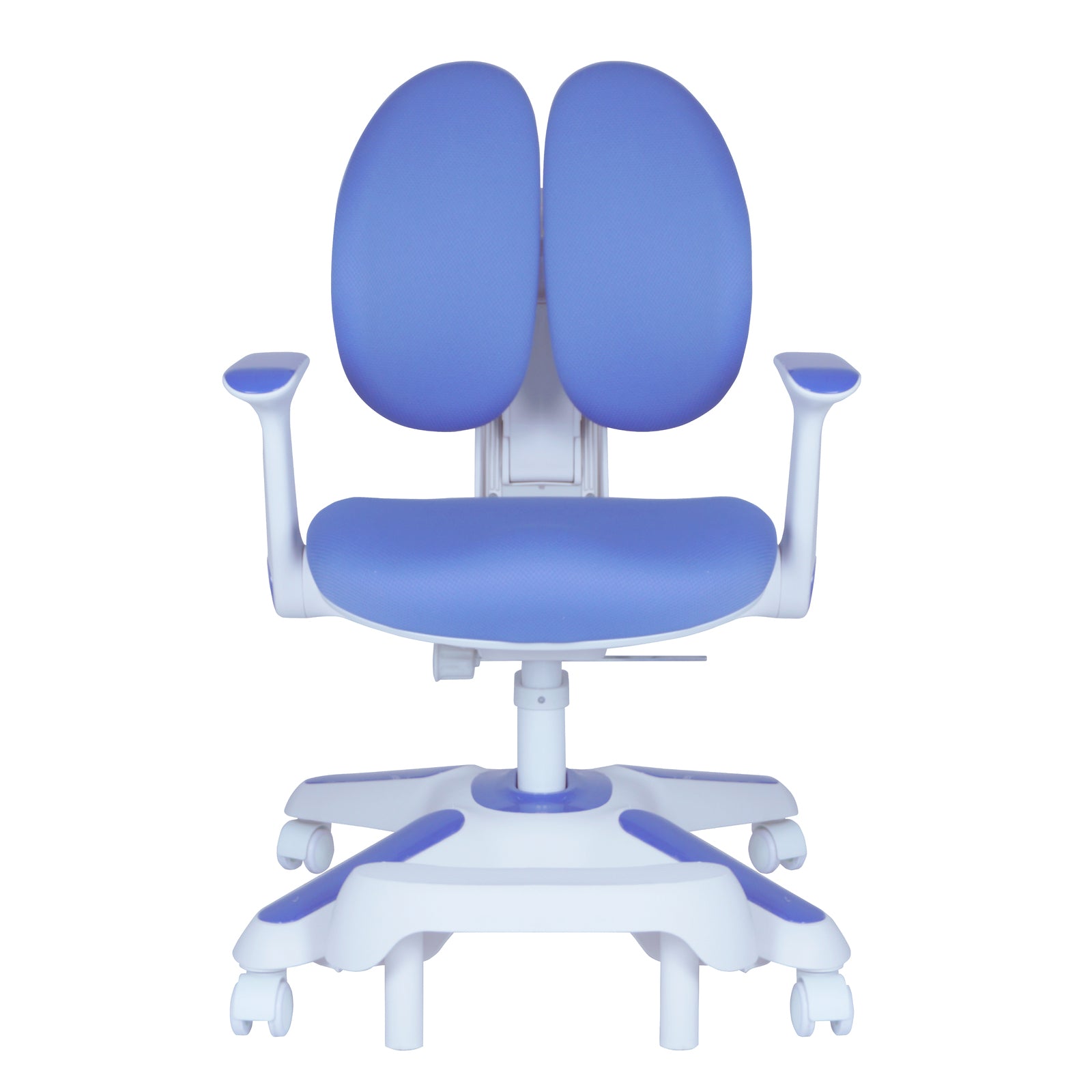 Ergonomic Children Kids Study Chair Set of 4 Height Adjustable - Blue - Image 6