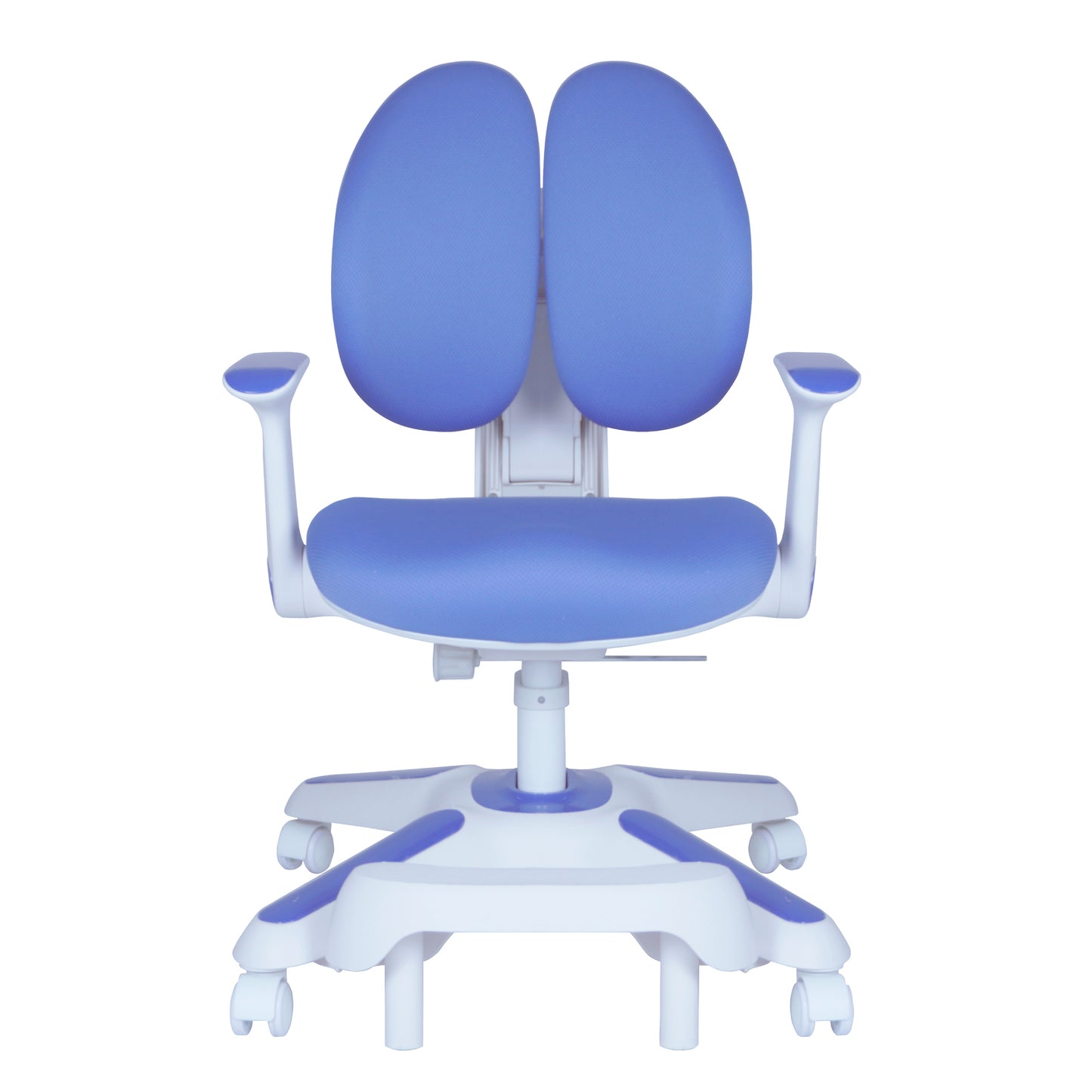 Ergonomic Children Kids Study Chair Set of 6 Height Adjustable - Blue - Image 6