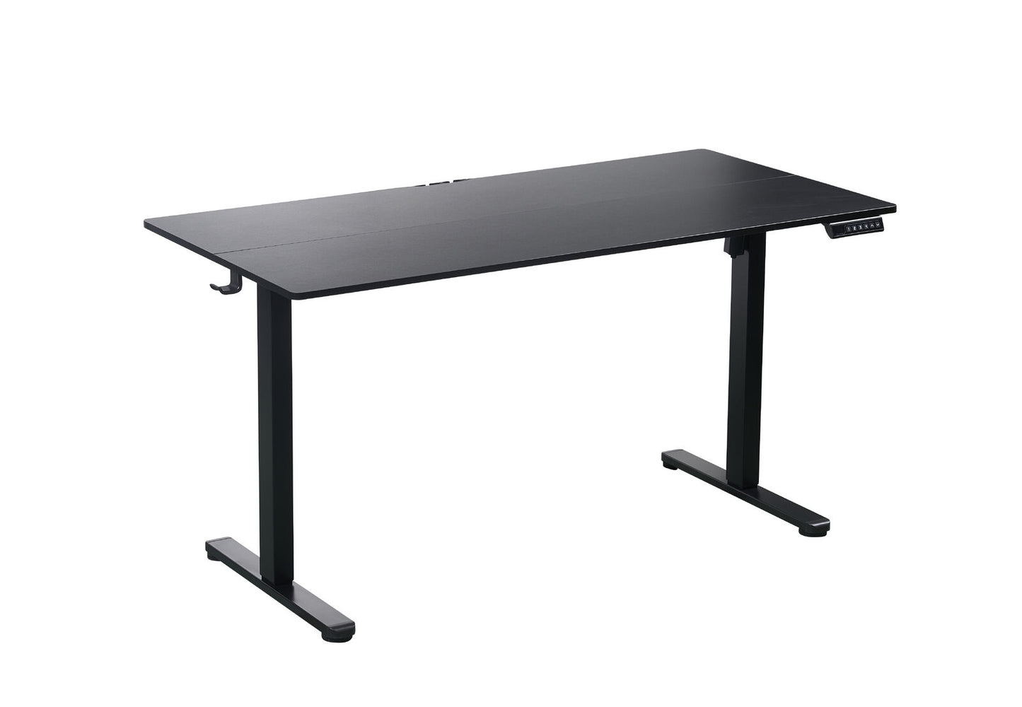 Ergonomic Kids Study Chair & Adjustable Electric Standing Desk Set – Blue Chair & Black Desk - Image 4