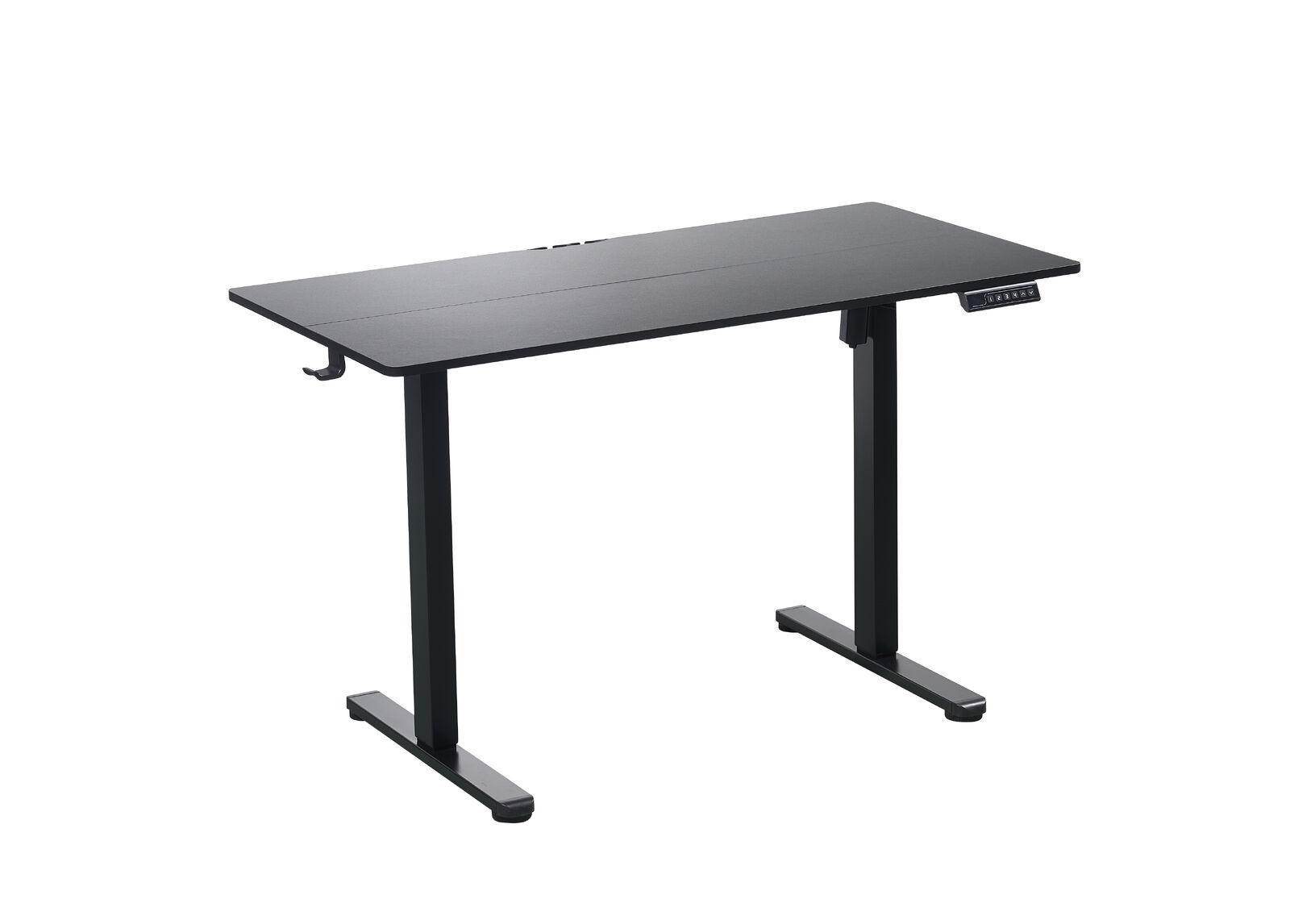 120 x 60cm Electric Standing Desk Height Adjustable Motorised Electric Sit Stand in Black - Image 5
