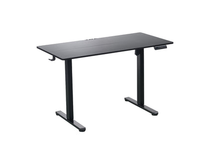 120 x 60cm Electric Standing Desk Height Adjustable Motorised Electric Sit Stand in Black - Image 5