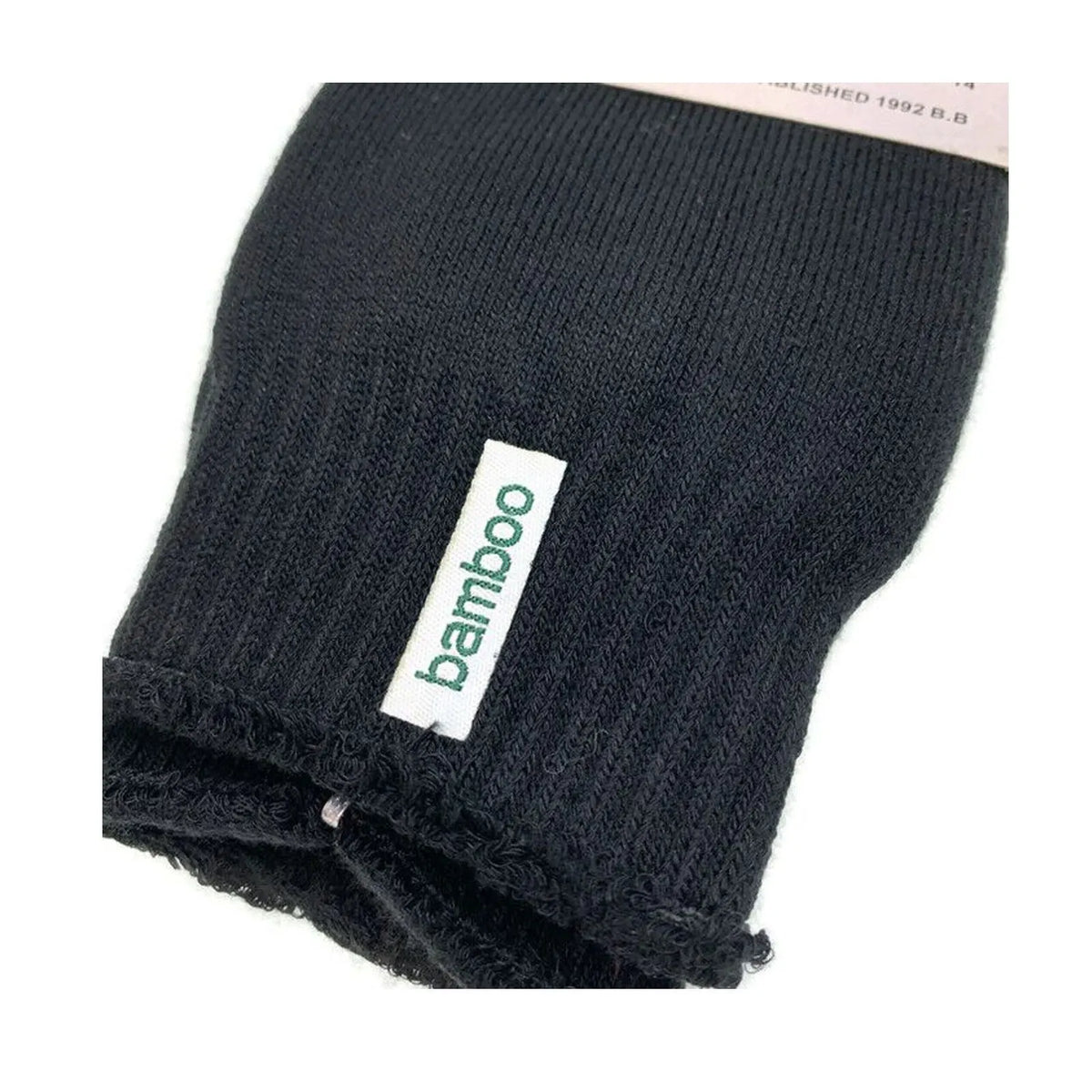 6 Pairs PREMIUM BAMBOO SOCKS Mens Heavy Duty Thick Work Socks BULK Cushion - Black - Image 7