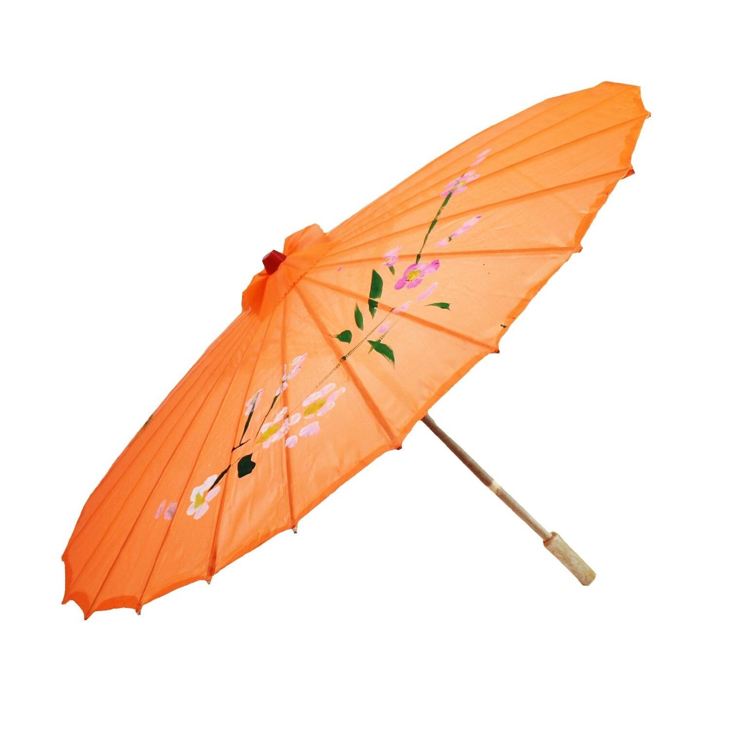 6x PARASOL UMBRELLA Chinese Japanese Bamboo Flower Pattern 80cm Large BULK - Assorted Colour Pack - Image 9