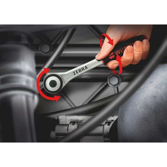 Würth Zebra Reversible Ratchet 1/2 Inch with 360° Rotating Twist Handle - Image 7
