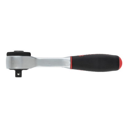Wurth 3/8" Reversible Ratchet Wrench 360° Twist Handle Chrome Vanadium 175mm DIN 3122 - Image 4