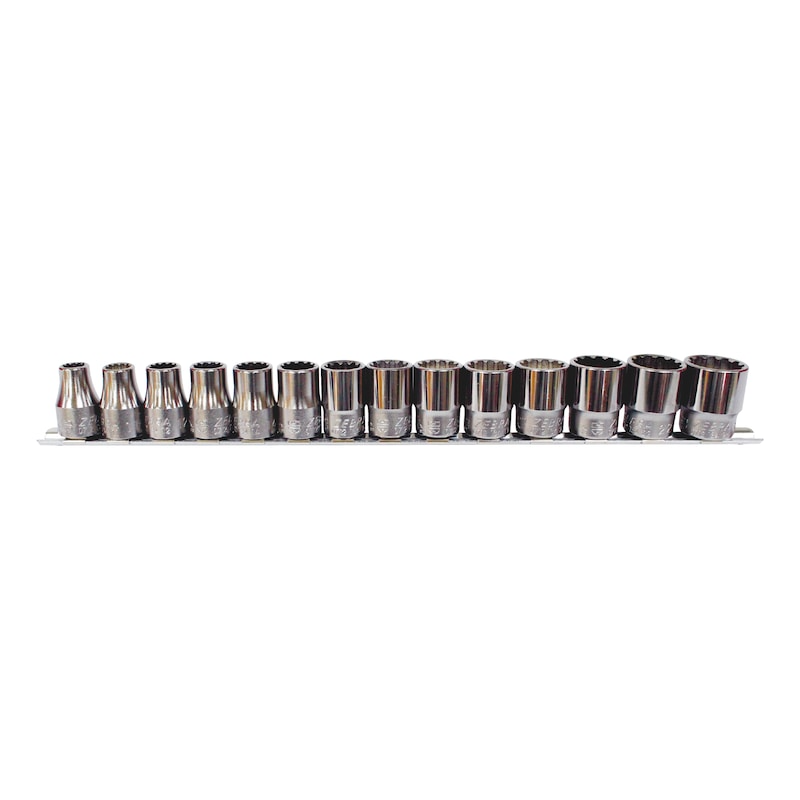 14pcs 1/2" Drive Multi Wrench Socket Set 10–24mm Chrome Vanadium Metric Imperial - Image 2