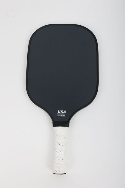 Graphite Carbon Fiber Pickleball Paddles Pickle Ball Racket Racquet in Plain Black - Image 2