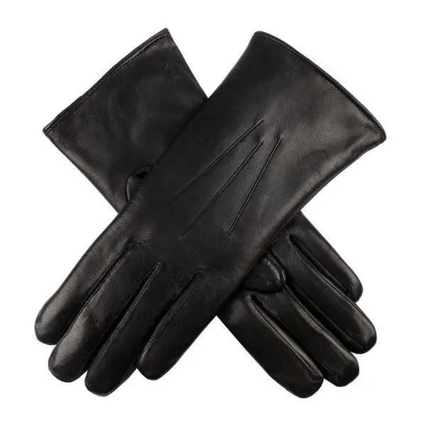 DENTS Ladies Premium Kangaroo Leather Cashmere Lined Gloves Winter Womens - Black - Image 6