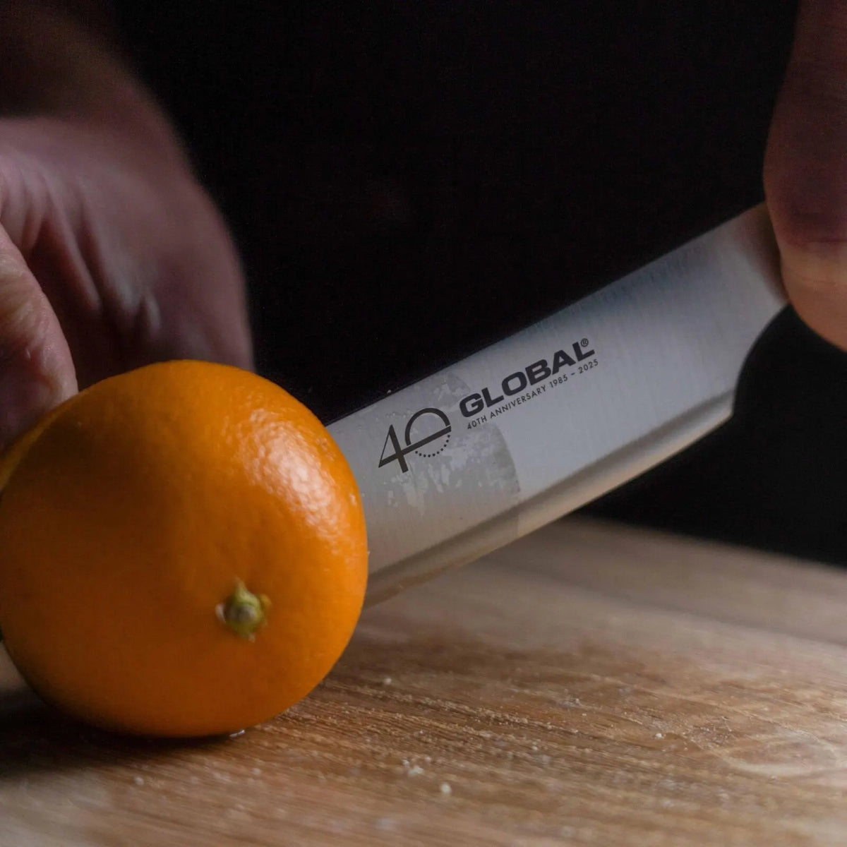 Global 40th Anniversary Kiritsuke Knife 15cm in Stainless Steel - Image 9