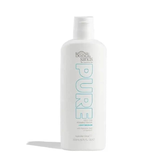Bondi Sands Pure Self Tan Foaming Water Fragrance Free - 200ml Light Medium
