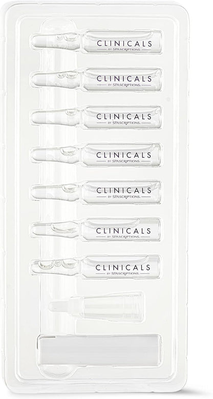 Spascriptions Clinicals Resurfacing Serum Ampoules 7-Pack 2.8ml Each Niacinamide Glycolic Acid PHAs Youthful Glow - Image 6