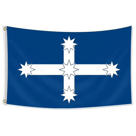 AUSTRALIAN EUREKA FLAG Aussie Australian Day Souvenir National 180cm x 90cm - Large