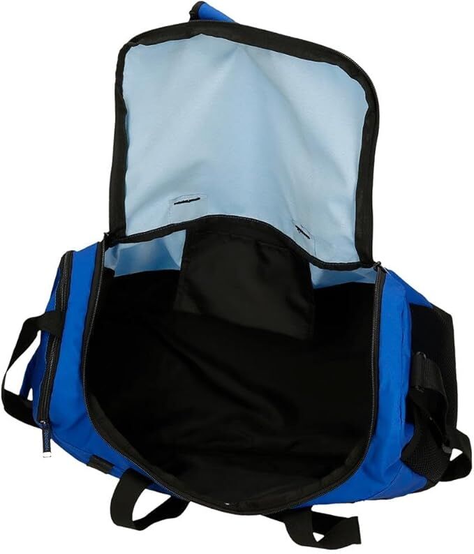 Reebok Malden Duffle Gym Bag in Blue/Black/White - Image 6