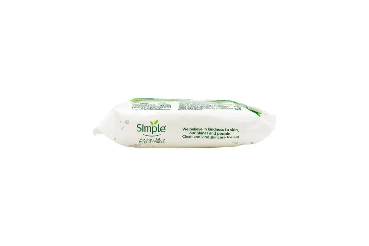 1 Pack of 20 Simple Micellar Wipes For Sensitive Skin - Image 4