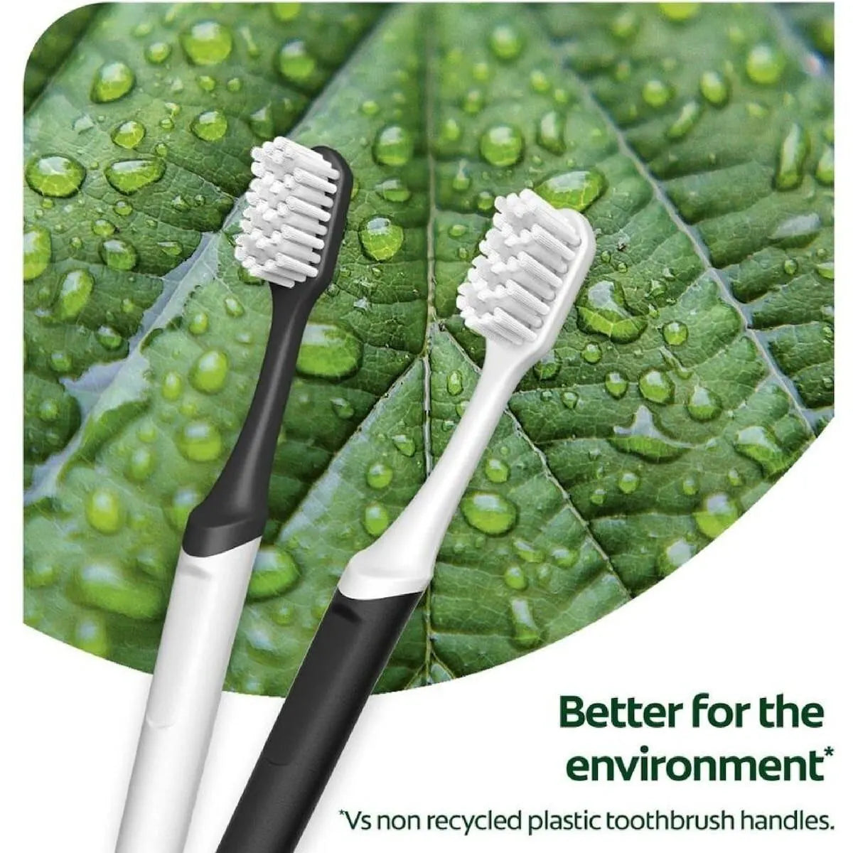 6x Colgate Toothbrush 100% Recycled Food Grade Plastic Handle Soft Bristles - Image 5