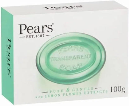 Pears Pure and Gentle With Lemon Flower Extracts Bar Soap 100g - Image 3
