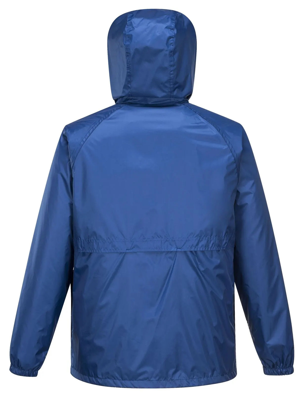 HUSKI STRATUS RAIN JACKET Waterproof Workwear Concealed Hood Windproof Packable - Cobalt - Image 6