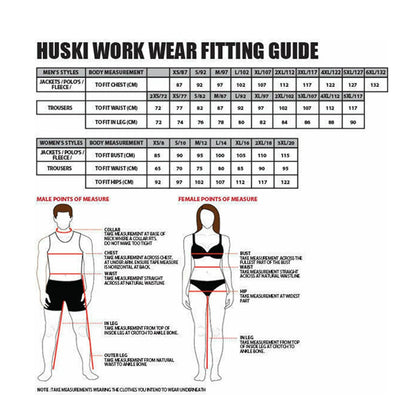 HUSKI STRATUS RAIN JACKET Waterproof Workwear Concealed Hood Windproof Packable - Cobalt - Image 9