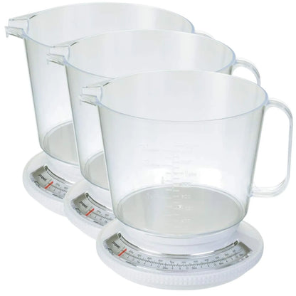 3x Propert 2.2kg Kitchen Scale with Jug Dishwasher Safe Scales - Image 2