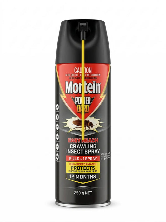 Mortein PowerGard Easy Reach Crawling Insect Spray 250g