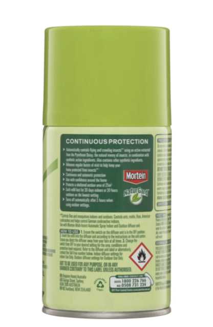 Mortein NaturGard Multi-Insect Automatic Spray Refill Eucalyptus 152g - Image 3