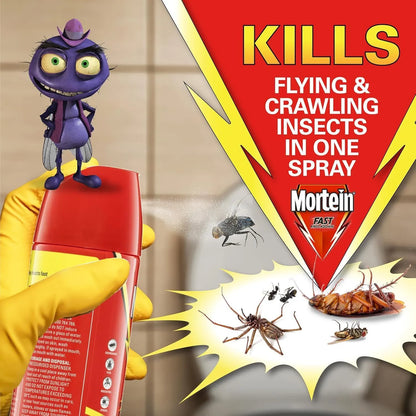 1 Pack of 2 300g Mortein Fast Knockdown Multi Insect Killer Surface Spray - Image 5