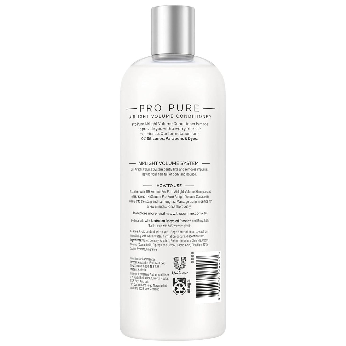 Tresemme Professional Conditioner  Pro Pure Airlight Volume - 675 ml - Image 3