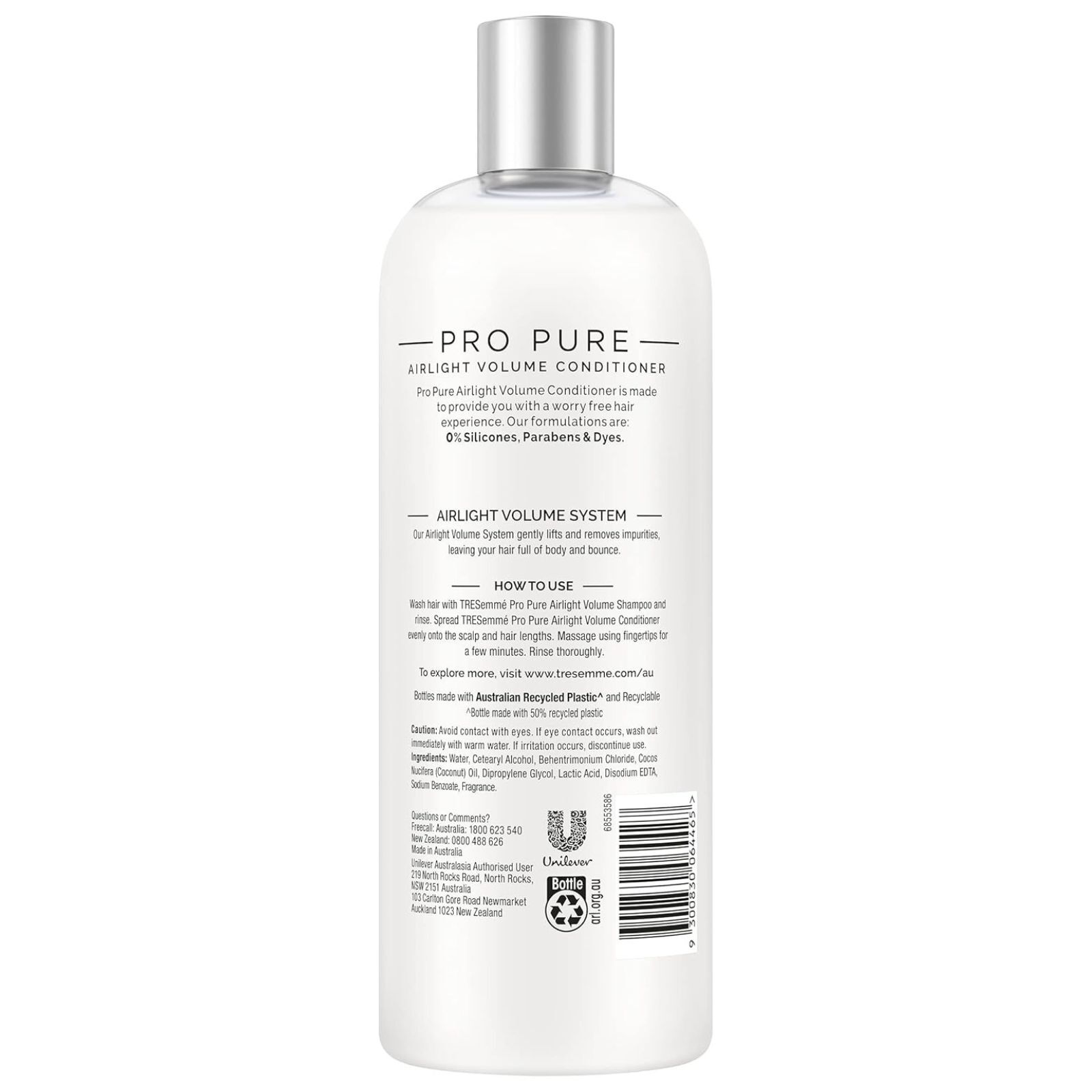 Tresemme Professional Conditioner  Pro Pure Airlight Volume - 675 ml - Image 3