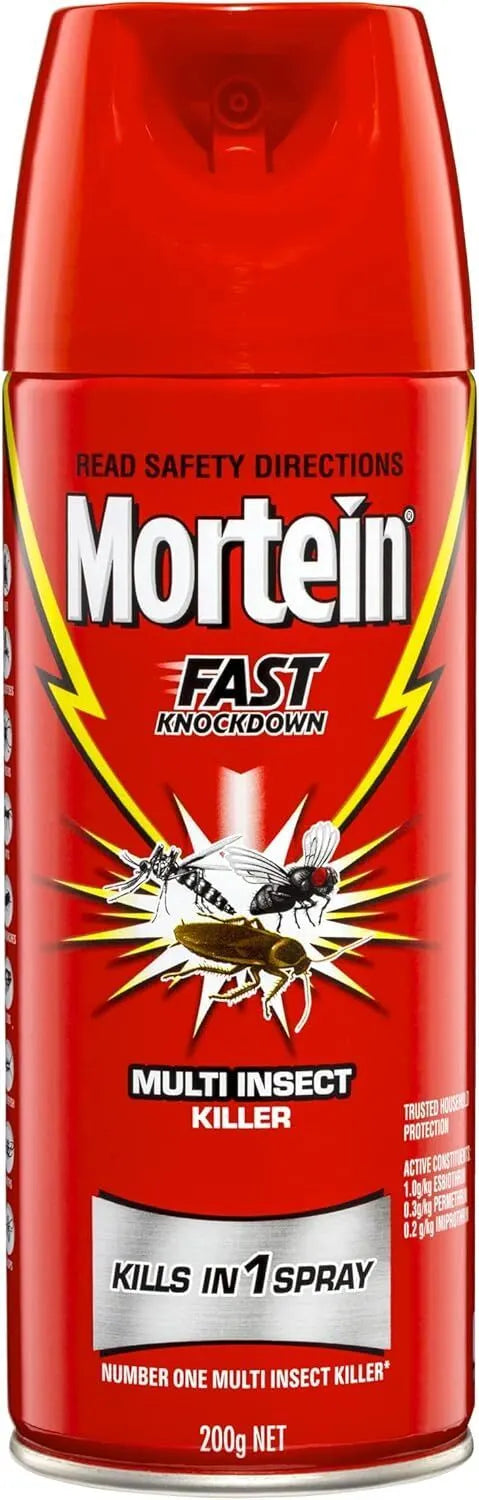 Mortein Fast Knockdown Aerosol Multi Insect Killer, 200g