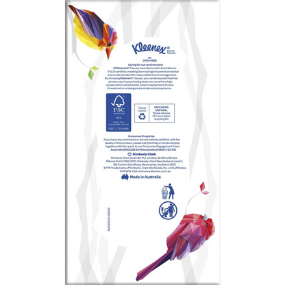 Kleenex Soft & Thick 3 Ply Facial Tissues 1 Pack of 95 - Image 3