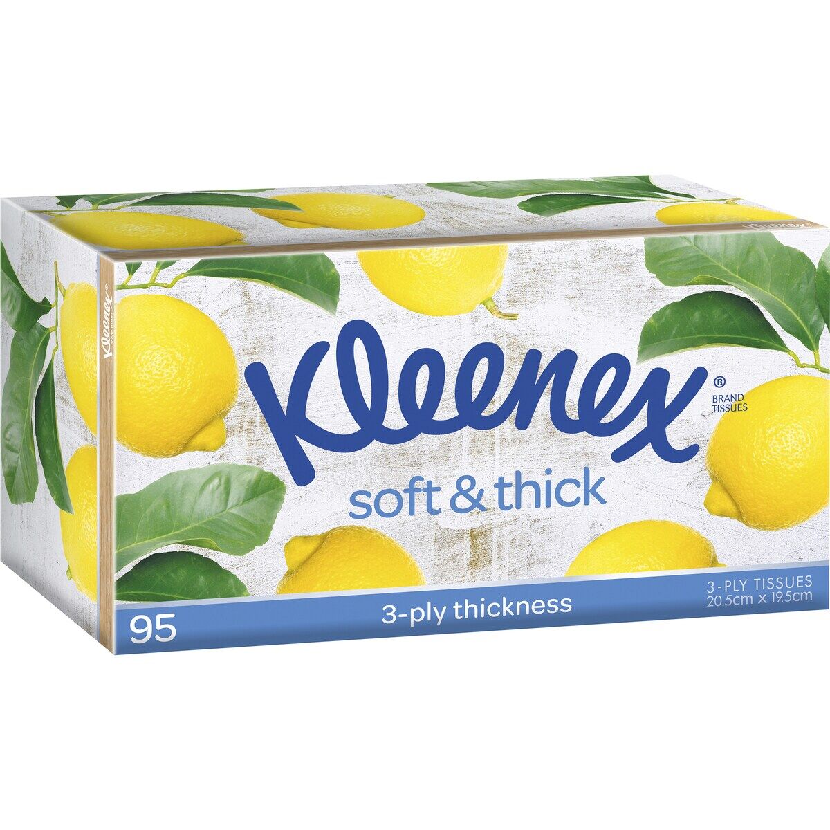 Kleenex Soft & Thick 3 Ply Facial Tissues 1 Pack of 95 - Image 4
