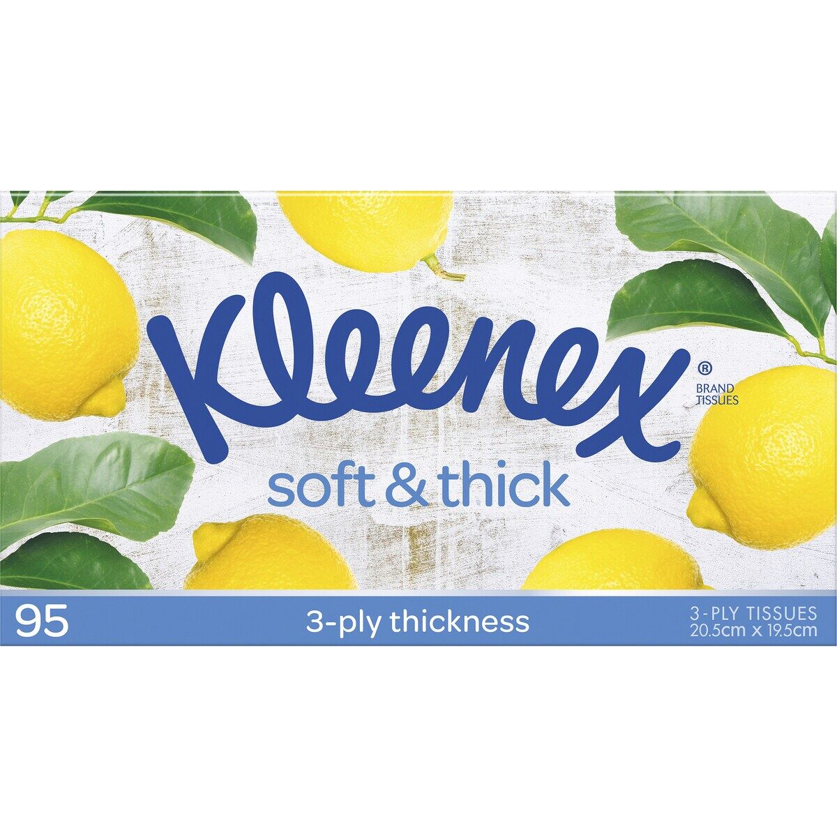 Kleenex Soft & Thick 3 Ply Facial Tissues 1 Pack of 95 - Image 5