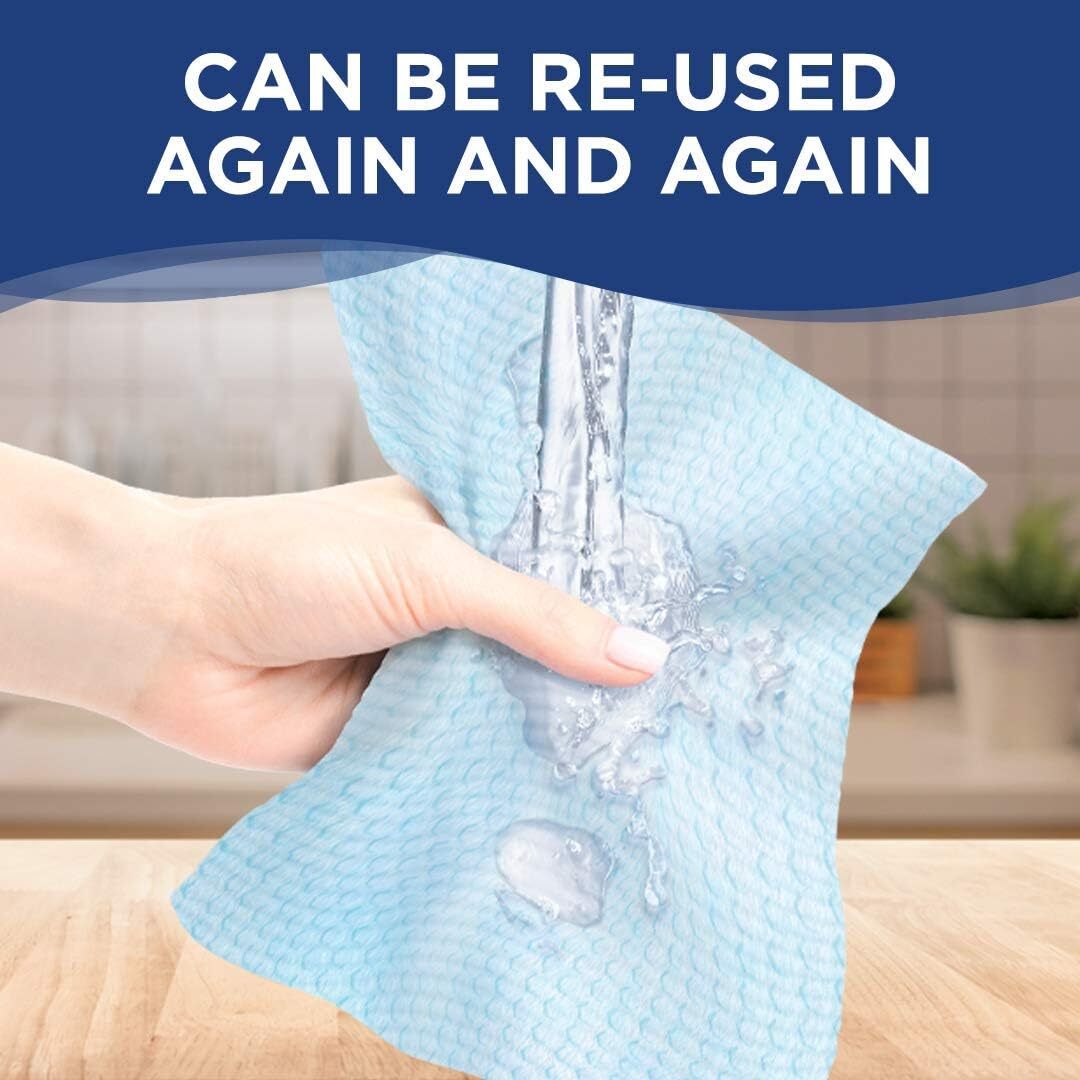 Viva Paper Towel Rinse & Re-Use Towel Reusable 20 Sheets - Image 7