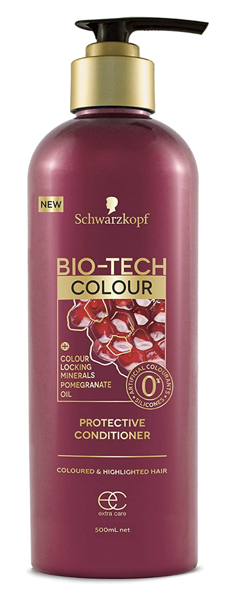 Schwarzkopf Bio-Tech Conditioner + Colour Locking Minerals Pomegranate Oil 500ml - Image 2